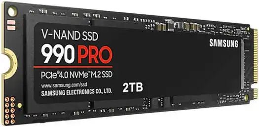 Samsung 990 Pro PCIe Gen4 NVMe M.2 SSD 2TB | MZ - v9p2T0BW - Vektra Computers LLC Samsung 990 Pro PCIe Gen4 NVMe M.2 SSD 2TB | MZ - v9p2T0BW - Vektra Computers LLC